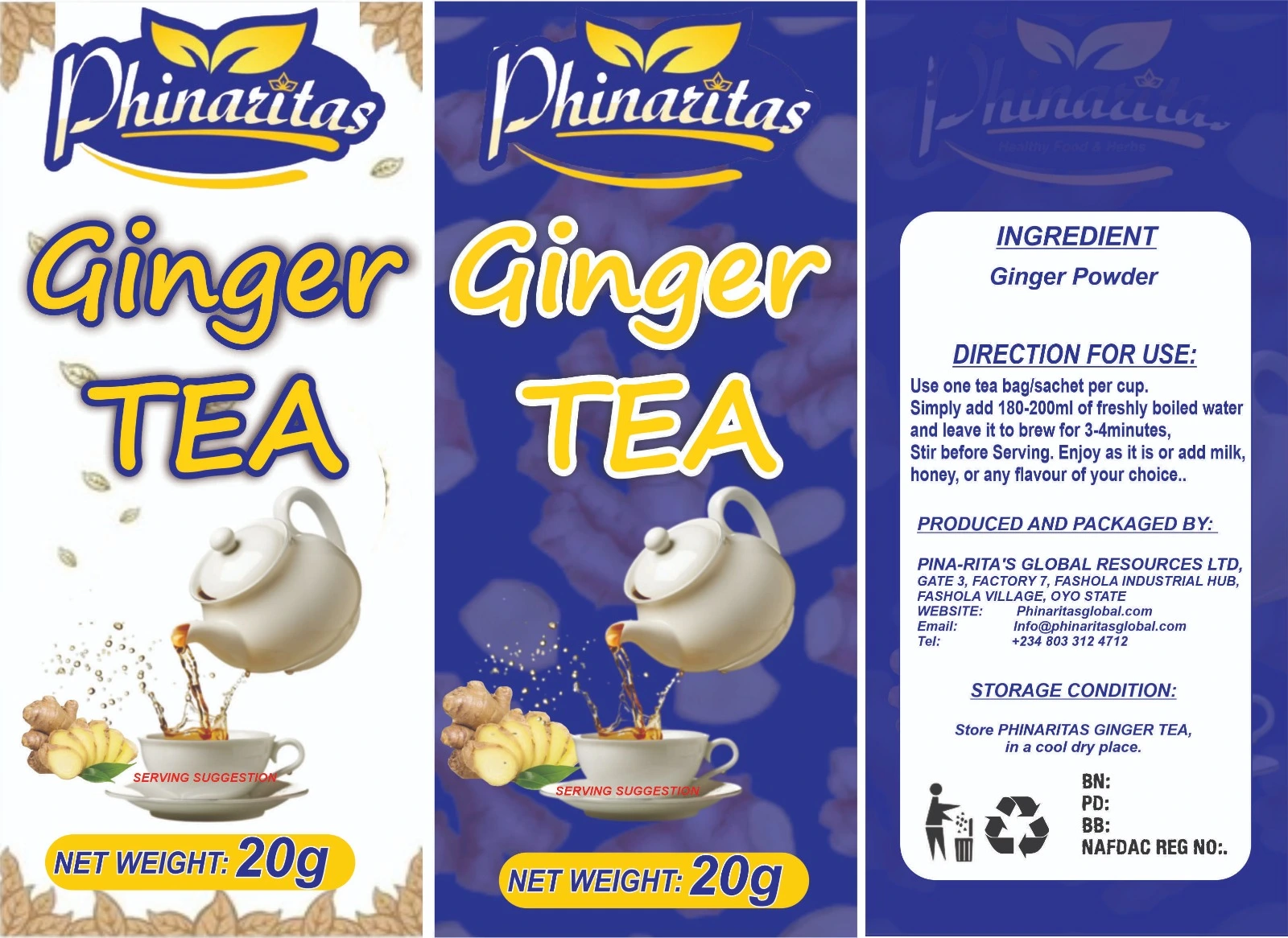 Ginger Tea (20g)