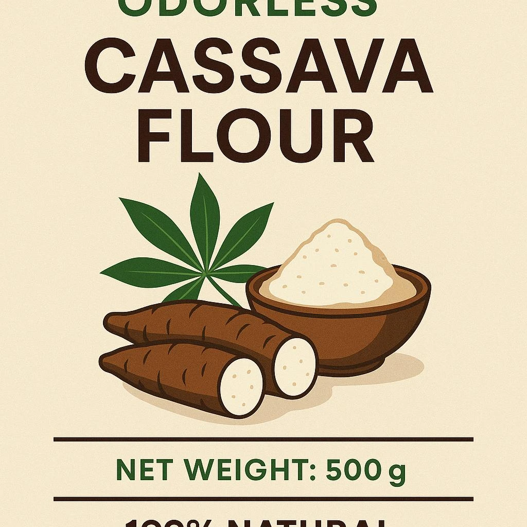 Odorless Cassava Flour