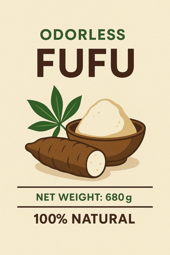 Odorless Fufu
