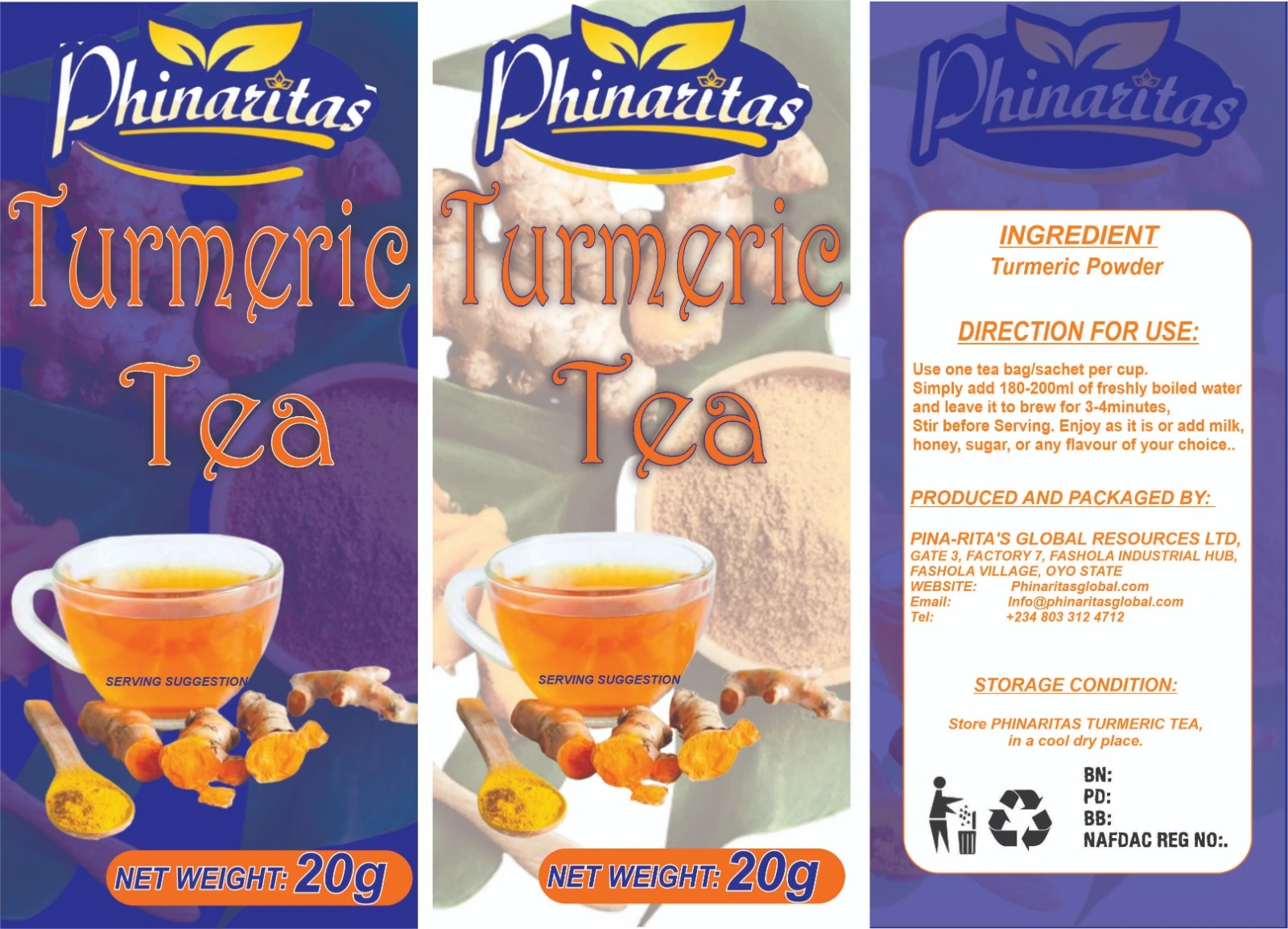 Turmeric Tea (20g)
